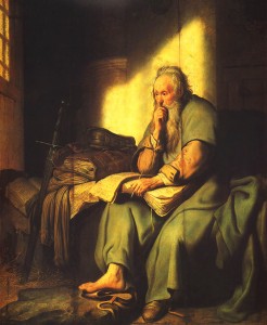 rembrandt apostle 246x300 Апостол Павел